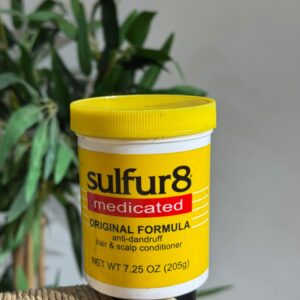 Sulfur8 Medicated Anti-Dandruff Hair & Scalp Conditioner — Original Formula, 205g