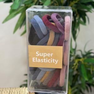 Seamless Super Elasticity Hair Elastics Box Set