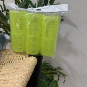 Self-Grip Hair Rollers (Green, 3-Pack)