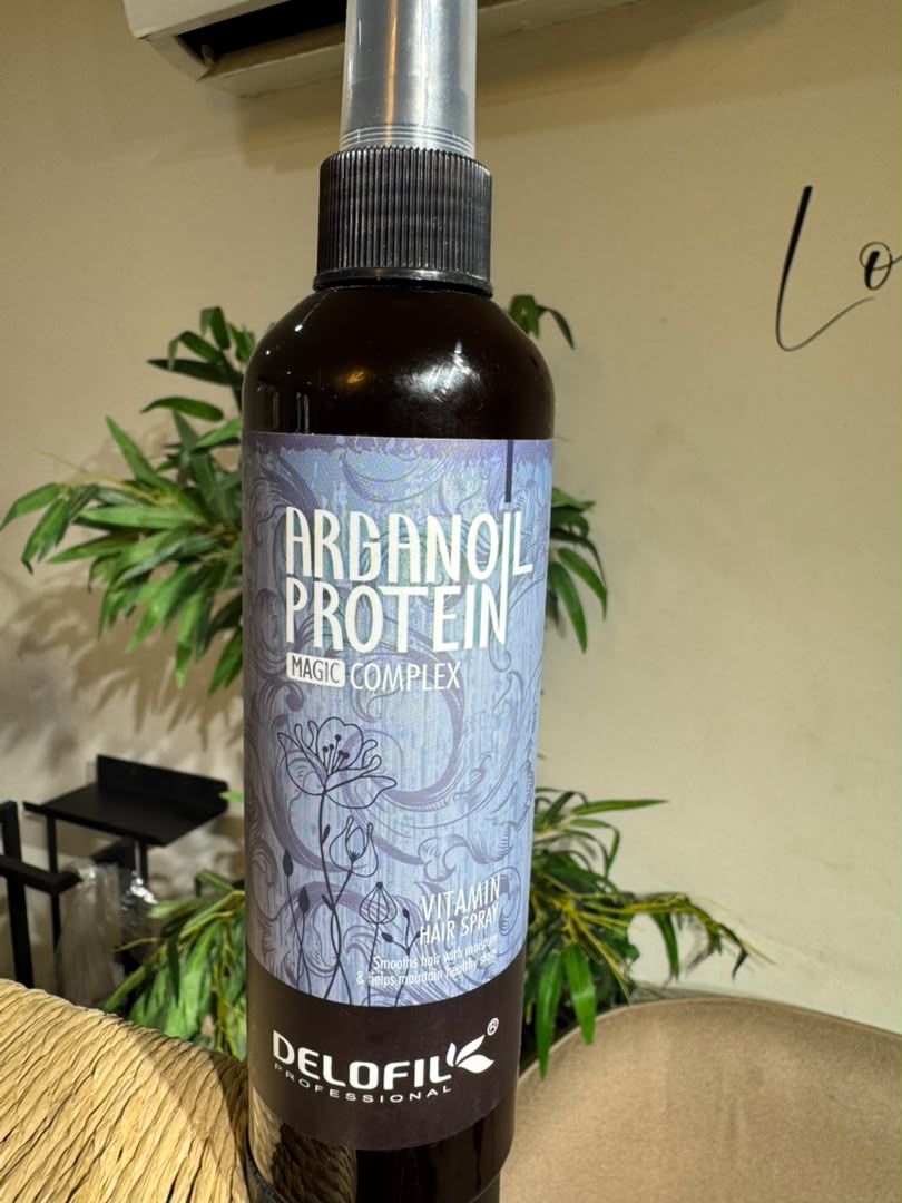 Delofil Professional Argan Oil Protein Vitamin Hair Spray