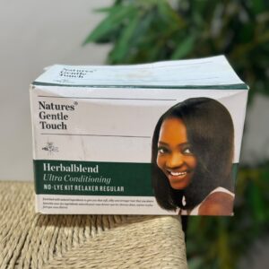 Natures Gentle Touch Herbalblend Ultra Conditioning No-Lye Relaxer Kit — Regular
