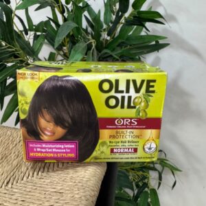 ORS Olive Oil Built-In Protection No-Lye Hair Relaxer Kit — Normal